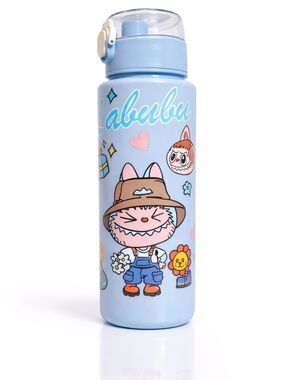 $5 Add-On Item w/ $15 Purchase Labubu Kawaii Water Bottle Leakproof Drinkware